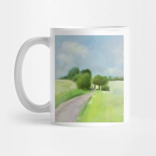 Peaceful path painting Mug